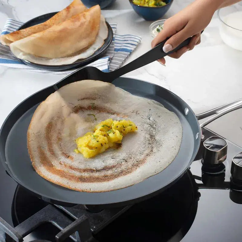 Fusao EX+ Healthy Triply Ceramic Dosa Tawa 4mm thick Tramontina