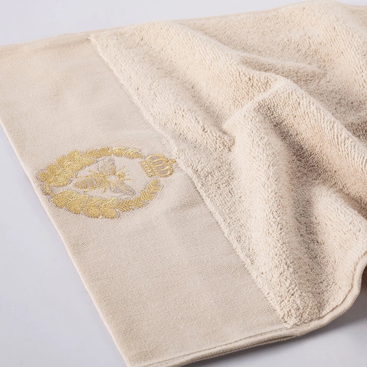Picasso Towel - Royal Bee Bath | Color : Beige