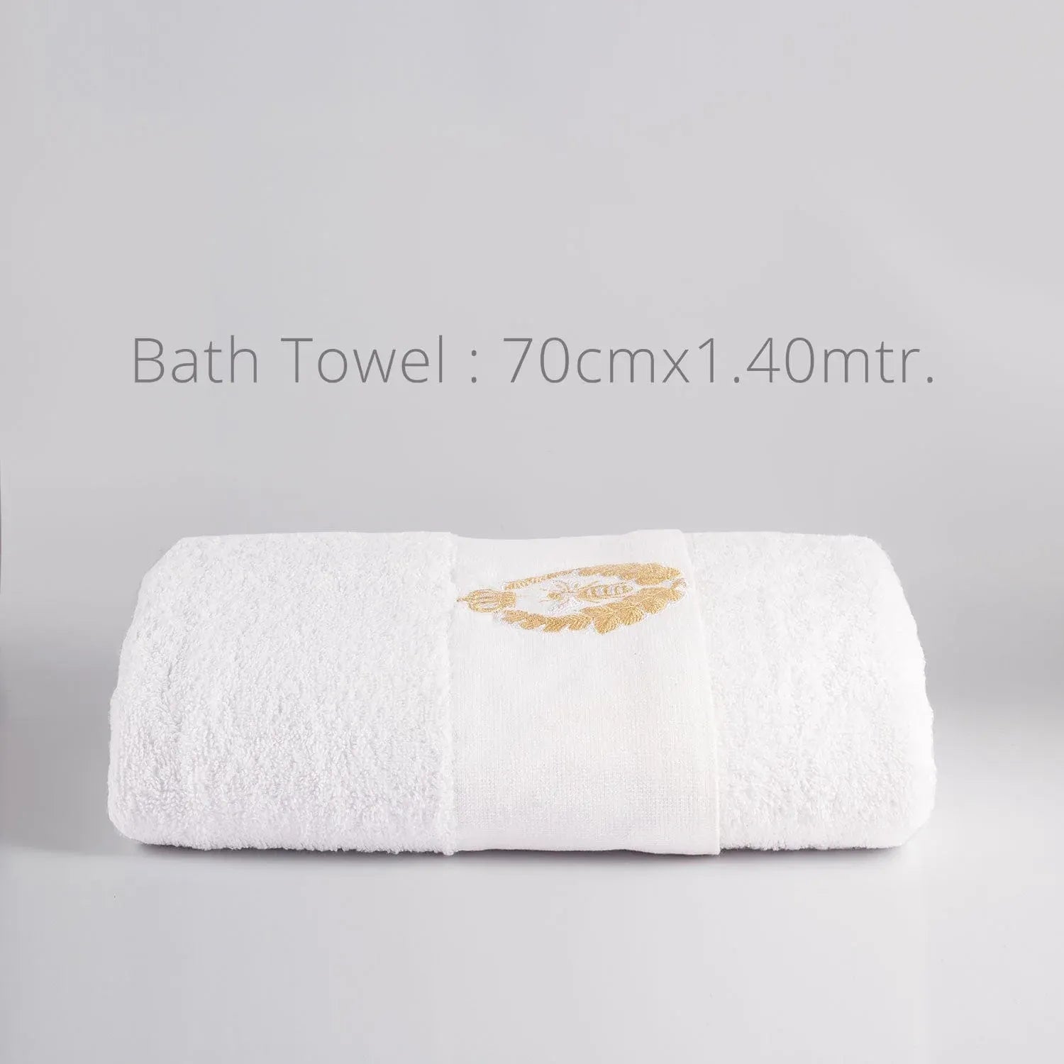 Picasso Towel - Royal Crown Bath | Color : White