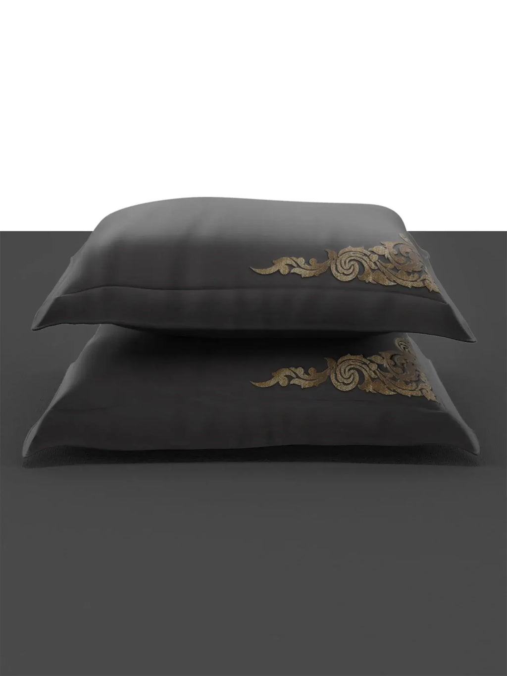 BAROQUE-GRIFFIN KING BED SHEET SET | 1 KING BEDSHEET, 2Pcs PILLOW COVERS Sansaar A D'decor Brand