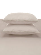 CHANTILLY-PUMICE STONE KING BED SHEET SET | 1 KING BEDSHEET, 2Pcs PILLOW COVERS Sansaar A D'decor Brand