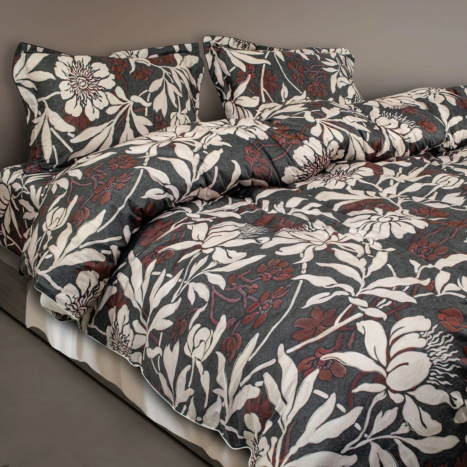 550 TC 100% Cotton Bedsheet | Color: SGBK 358