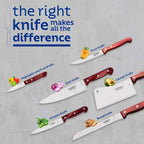 Polywood Vegetable and Fruit Knife 3" Tramontina