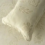 Florida Imagica King Size Warm Bedsheet for Winter with Pillow Covers - Velvet Pattern - Signature Burnout Technique Florida
