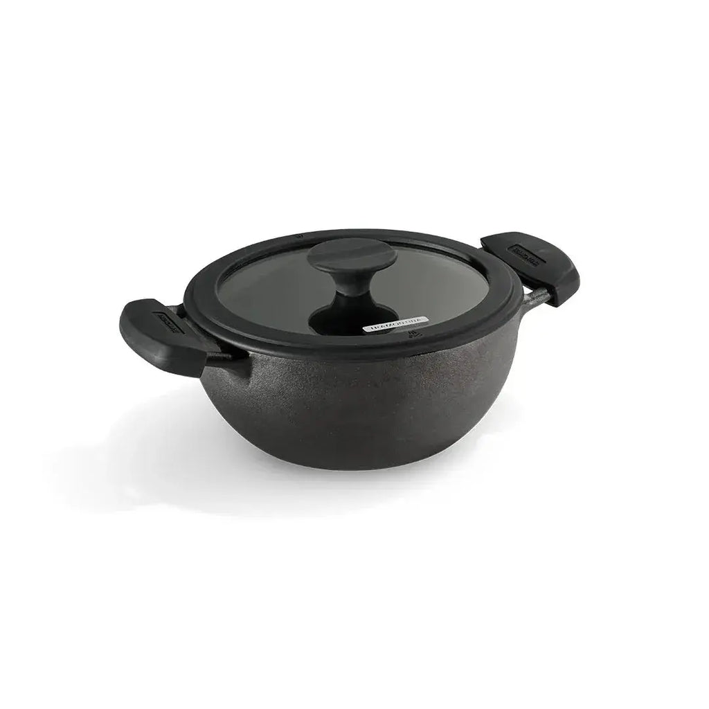 Titanex Pre-Seasoned Cast Iron Deep Kadai Tramontina