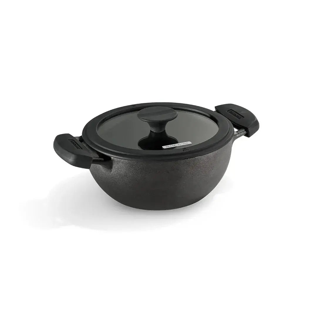 Titanex Pre-Seasoned Cast Iron Deep Kadai Tramontina