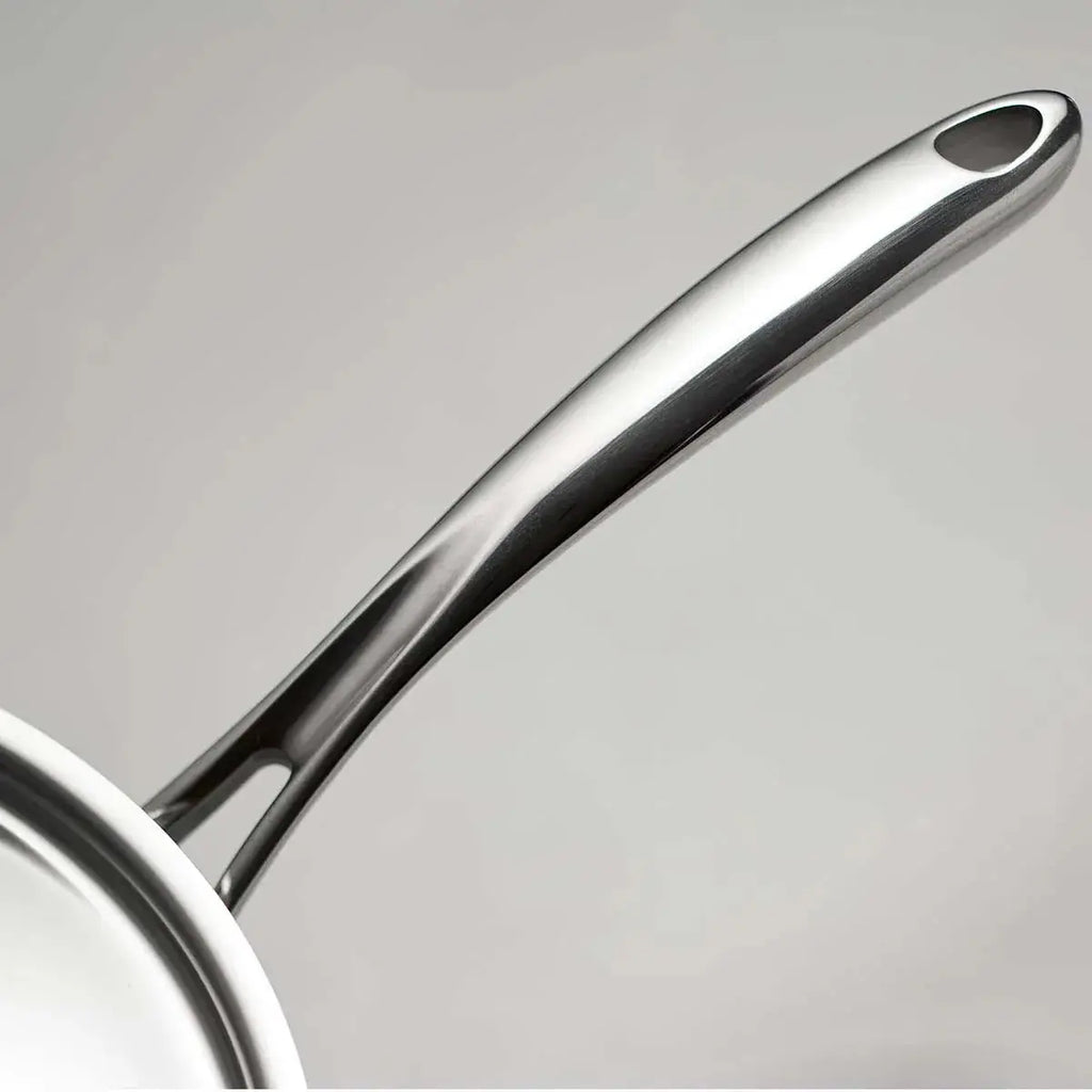 Fusao EX+ 24cm Triply Ceramic Deep Sauté Pan with SS Lid Tramontia