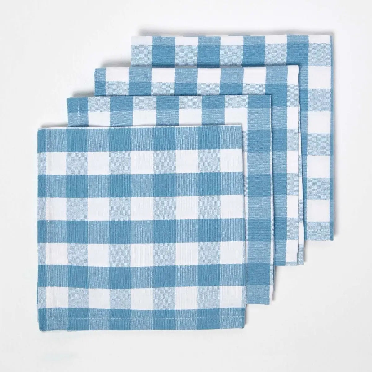 Gingham Table Napkin 45×45 cm Set of 12Pcs - grahsajja