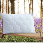 Spread Spain Lavender With Suede Fabric And Micro Fibre Inside Pillow | Pillow for The Best Sleep - grahsajja