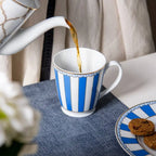Noritake Carnivale Coffee Mug- Blue Noritake