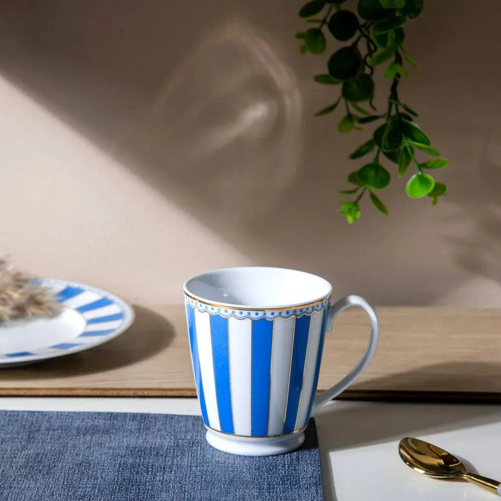 Noritake Carnivale Coffee Mug- Blue Noritake