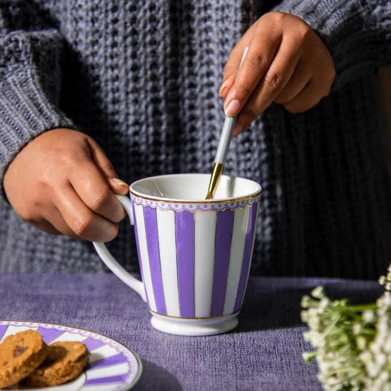 Noritake Carnivale Coffee Mug- Lavender Noritake