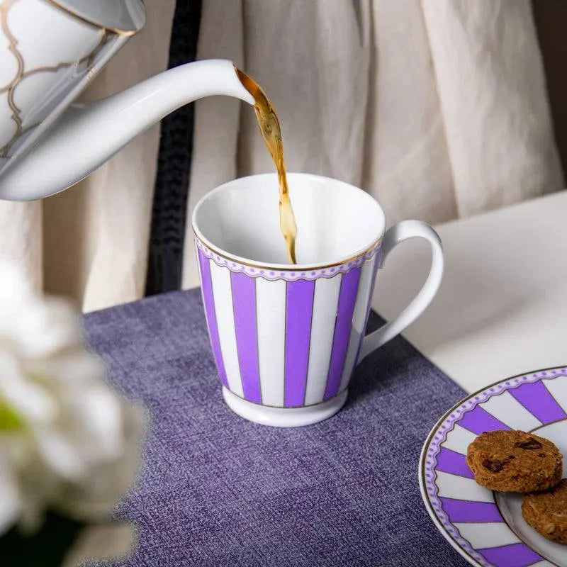 Noritake Carnivale Coffee Mug- Lavender Noritake