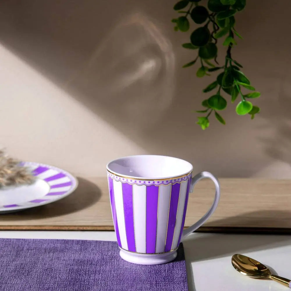 Noritake Carnivale Coffee Mug- Lavender Noritake