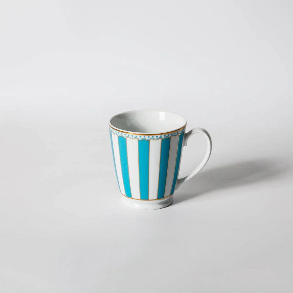 Noritake Carnivale Coffee Mug- Light Blue