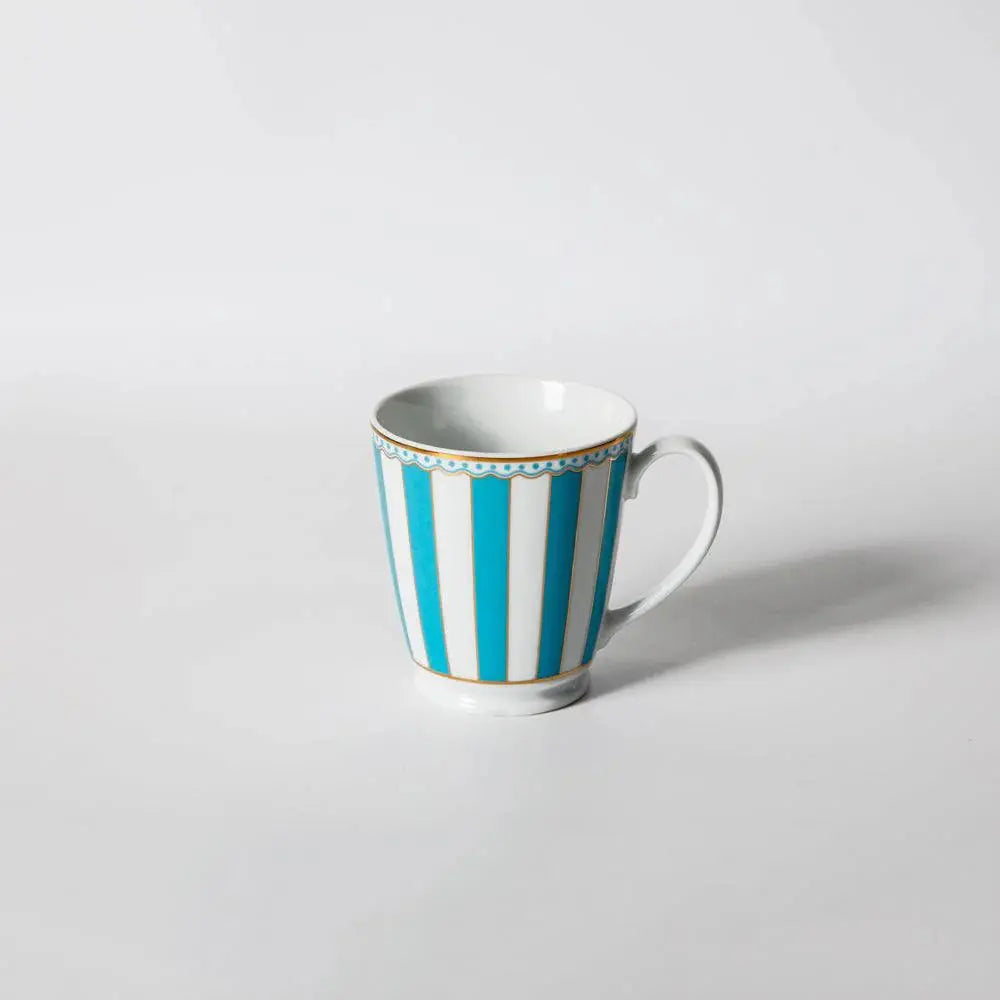 Noritake Carnivale Coffee Mug- Light Blue Noritake