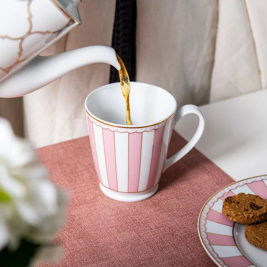Noritake Carnivale Coffee Mug- pink