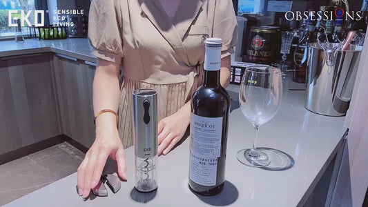 Boer Electric Wine Opener Metallic