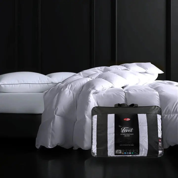Tevel Down Feather Duvet- 575 GSM Silver Grey Sassoon