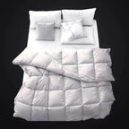 Tevel Down Feather Duvet- 575 GSM Silver Grey Sassoon