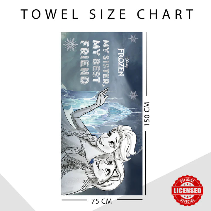 Disney Frozen Towel For Kids & Adults