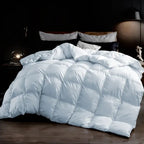 Tevel Down Feather Duvet- 575 GSM Sky blue Sassoon